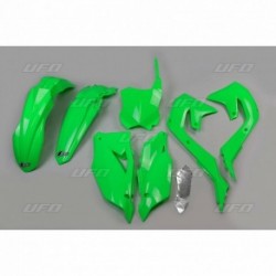 Kit plastiques UFO 450 KXF 2019 à 2023 Fluo Vert