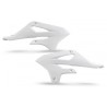 Paire d'ouïes de radiateurs UFO - blanc Yamaha 85 YZ