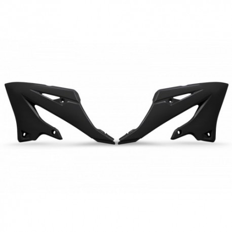Ouïes de radiateur UFO - noir Yamaha 125 YZ / 250 YZ