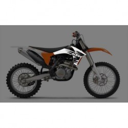 Ouies de radiateurs UFO KTM SX / SXF Blanc