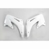 Paire d'ouïes de radiateurs UFO 02 CR Blanc