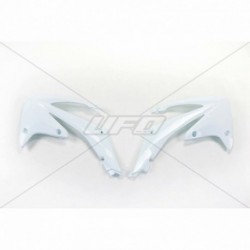 Ouïes de radiateur UFO blanc Honda 250 CRF / 450 CRF