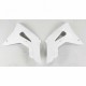 Ouïes de radiateur UFO blanc Honda 450 CRF