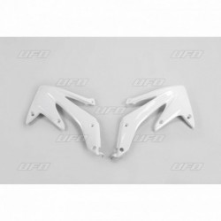 Ouïes de radiateur UFO blanc Honda 450 CRF