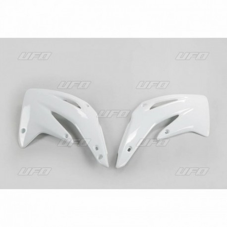 Ouïes de radiateur UFO blanc Honda 85 CR