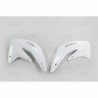 Paire d'ouïes de radiateurs UFO blanc Honda 85 CR