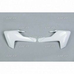 Ouies de radiateurs UFO Husqvarna 85 TC 2018 - Blanc