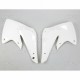 Ouïes de radiateur UFO blanc Kawasaki 250 KXF