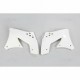 Ouïes de radiateur UFO blanc Kawasaki 250 KXF