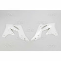 Ouïes de radiateur UFO blanc Kawasaki 250 KXF