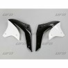 Paire d'ouïes de radiateurs UFO blanc Kawasaki 450 KXF