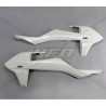 Paire d'ouïes de radiateurs UFO blanc KTM