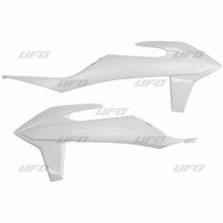 Ouies de radiateurs UFO SX / SXF 2019 à 2022 Blanc