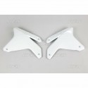 Ouïes de radiateur UFO blanc Suzuki 450 RMZ