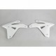 Ouïes de radiateur UFO blanc Suzuki 450 RMZ