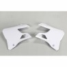 Paire d'ouïes de radiateurs UFO 125 YZ / 250 YZ 1996 à 2001 Blanc
