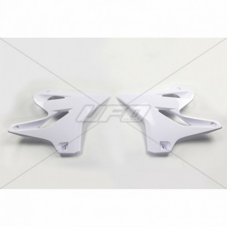 Ouies de radiateurs UFO 125 YZ / 250 YZ 2015 à 2021 Blanc