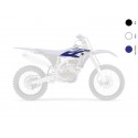 Ouïes de radiateur UFO blanc Yamaha 450 WRF