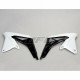 Ouïes de radiateur UFO blanc/noir Suzuki 450 RMZ