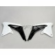 Ouïes de radiateur UFO blanc/noir Suzuki 450 RMZ