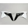 Paire d'ouïes de radiateurs UFO blanc/noir Suzuki 450 RMZ