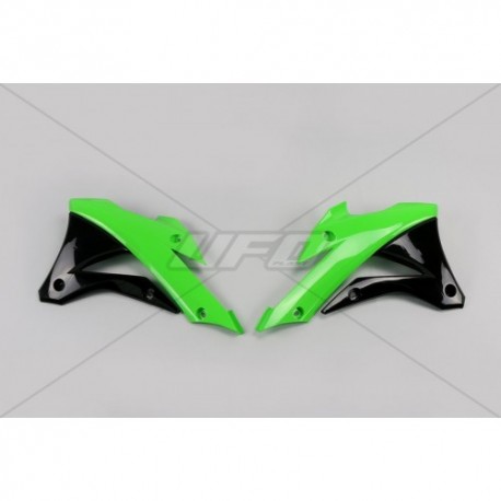 Ouïes de radiateur UFO couleur origine 2014 Kawasaki 85 KX