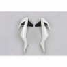 Paire d'ouïes de radiateurs UFO couleur origine 2017 blanc/noir KTM SX / SXF