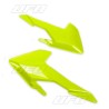 Paire d'ouïes de radiateurs UFO jaune fluo Husqvarna TC-FC