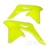 Paire d'ouïes de radiateurs UFO jaune fluo Suzuki 250 RMZ