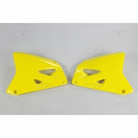 Ouies de radiateurs UFO 125 RM / 250 RM 01-08 Jaune
