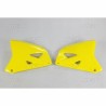 Paire d'ouïes de radiateurs UFO 125 RM / 250 RM 01-08 Jaune