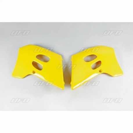 Paire d'ouïes de radiateurs UFO RM 1994 à 1995 Jaune Paire d'ouïes de radiateurs UFO RM 1994 à 1995 Jaune