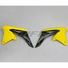 Paire d'ouïes de radiateurs UFO jaune Suzuki 250 RMZ