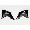 Paire d'ouïes de radiateurs UFO noir Honda 250 CRX