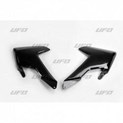 Paire d'ouïes de radiateurs UFO Husqvarna FC / TC 2016 à 2018 Noir