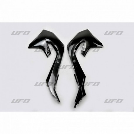 Ouies de radiateurs UFO 450 KXF 2019 à 2023 Noir