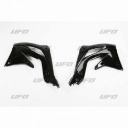 Ouies de radiateurs UFO 450 KXF 2012 à 2015 Noir