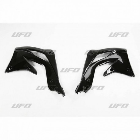Ouies de radiateurs UFO 450 KXF 2012 à 2015 Noir