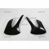 Paire d'ouïes de radiateurs UFO noir Kawasaki 85 KX/80