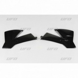 Paire d'ouïes de radiateurs UFO KTM 65 SX Noir