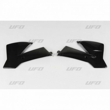 Paire d'ouïes de radiateurs UFO KTM 65 SX Noir Paire d'ouïes de radiateurs UFO KTM 65 SX Noir