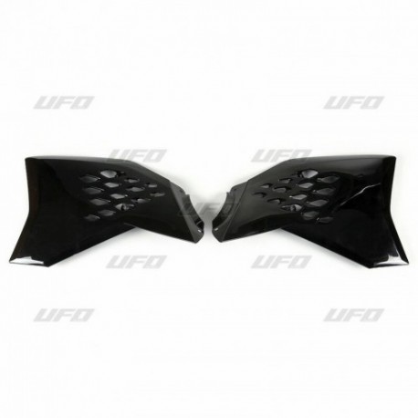 Paire d'ouïes de radiateurs UFO noir KTM 65 SX Paire d'ouïes de radiateurs UFO noir KTM 65 SX