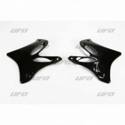 Paire d'ouïes de radiateurs UFO noir Yamaha