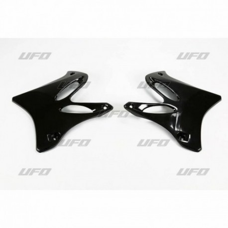 Paire d'ouïes de radiateurs UFO noir Yamaha Paire d'ouïes de radiateurs UFO noir Yamaha