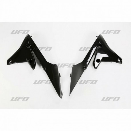 Ouies de radiateurs UFO 250 YZF / 250 WRF / 450 WRF 2014 à 2017 Noir