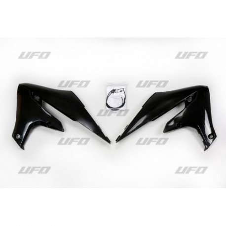 Ouies de radiateurs UFO 450 YZF 2018 à 2022 Noir