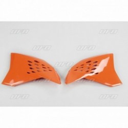 Paire d'ouïes de radiateurs UFO KTM 07 Orange