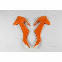 Ouïes de radiateur UFO orange KTM 65 SX