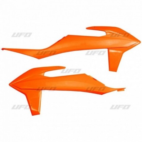 Ouies de radiateurs UFO SX / SXF 2019 à 2022 Orange