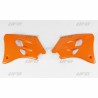 Paire d'ouïes de radiateurs UFO KTM 65 SX 1997 à 2000 Orange